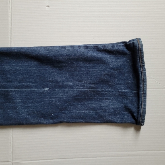 Boot cut jeans 7 For All Mankind 7FAM distressed stretch denim pants low rise 29 - Picture 14 of 16